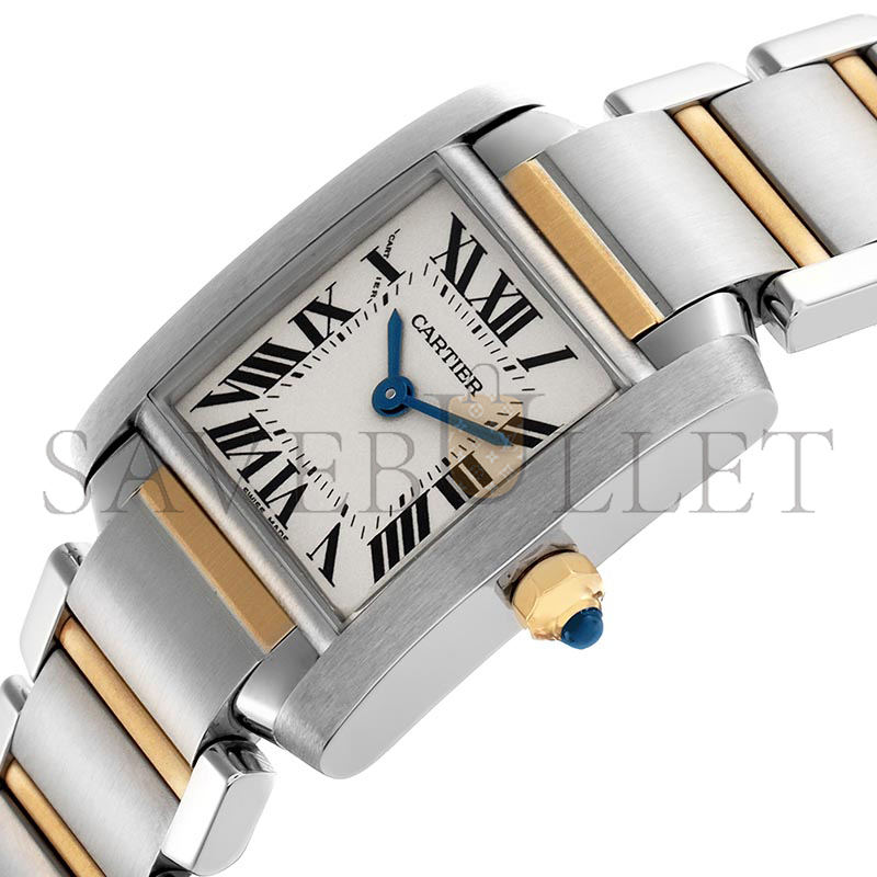 CARTIER TANK FRANCAISE WATCH 25MM W51007Q4